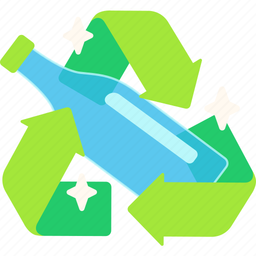 Recyling, waste, recycle, bottle, plastic, technology, green icon - Download on Iconfinder