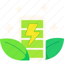 battery, electric, leaf, green, energy, charge, ecology, technology