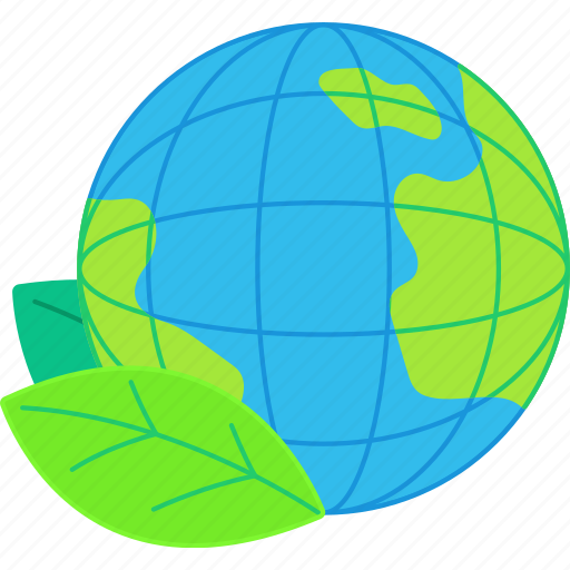 Global, green, leaf, ecological, natrue, world, ecology icon - Download on Iconfinder