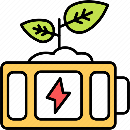 Battery, ecology, energy, green, power icon - Download on Iconfinder
