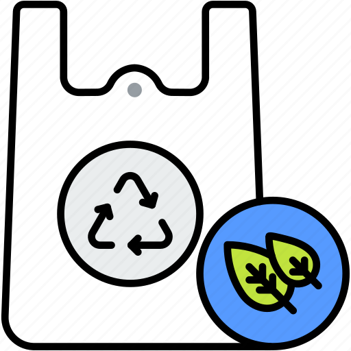 Plastic, bag, recycling, ecology, eco icon - Download on Iconfinder