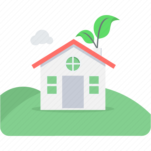Eco, house, ecology, environment, green, green house icon - Download on Iconfinder
