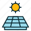 ecology, solar, solar energy, solar panel, sun 