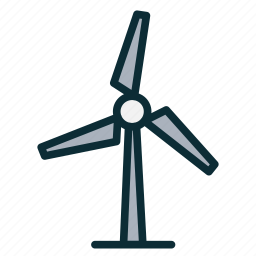 Ecology, electricity, energy, power, wind icon - Download on Iconfinder