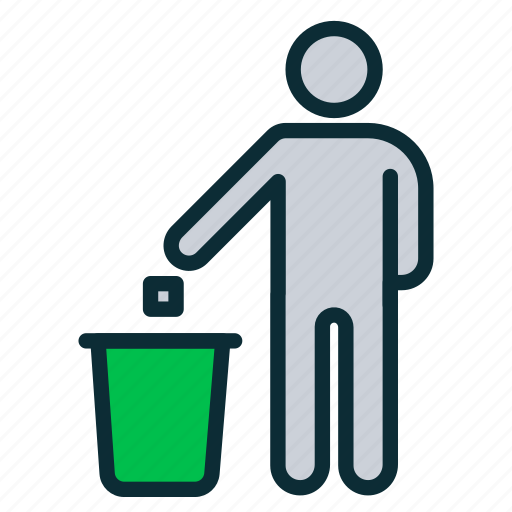 Ecology, garbage, throw away, trash, trash can, waste icon - Download on Iconfinder