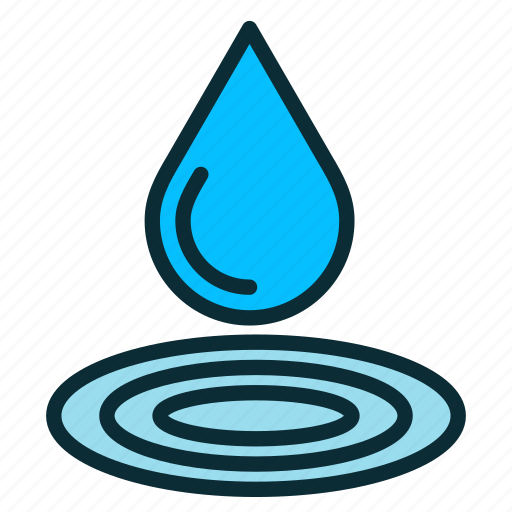 Drop, ecology, treatment, water, wet icon - Download on Iconfinder