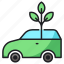 car, plant, transport 