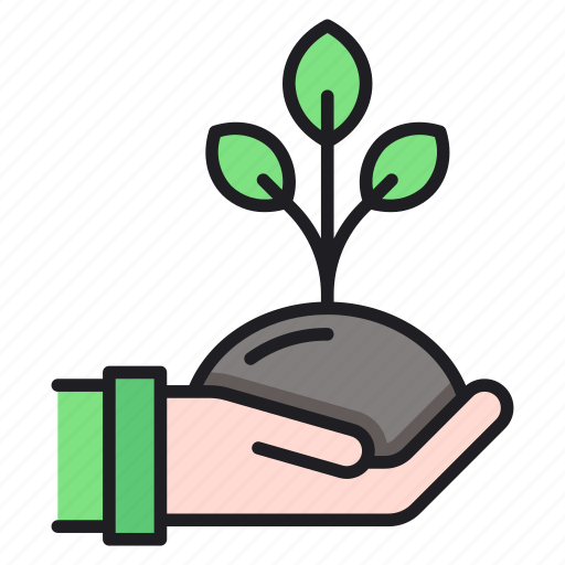 Growth, hand, plant icon - Download on Iconfinder