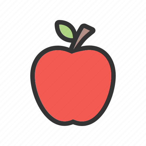 Apple, fresh, green, nature, organic, red, tree icon - Download on Iconfinder