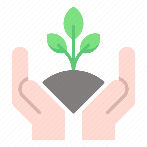 Hand, nature, plant icon - Download on Iconfinder