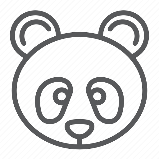 Animal, bear, face, fauna, nature, panda, zoo icon - Download on Iconfinder