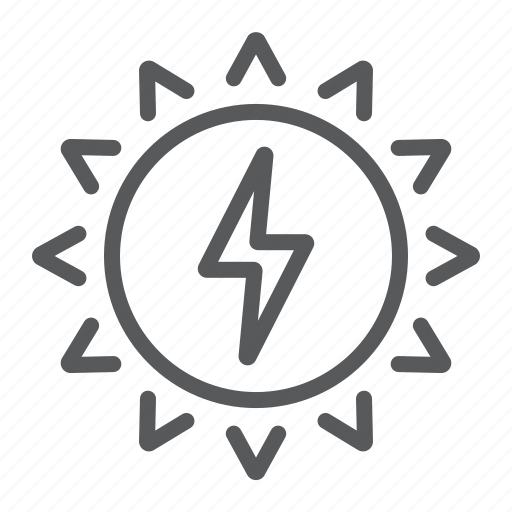 Eco, ecology, electric, energy, green, solar, sun icon - Download on Iconfinder