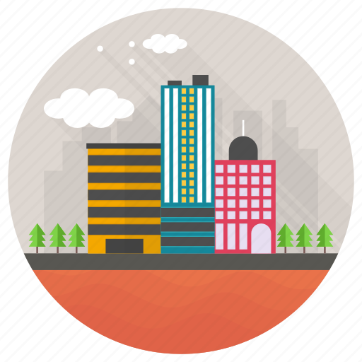 City, city buildings, cityscape, downtown, modern buildings icon - Download on Iconfinder