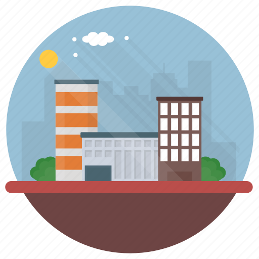 Apartment blocks, apartment buildings, houses, housing complex, residential buildings icon - Download on Iconfinder