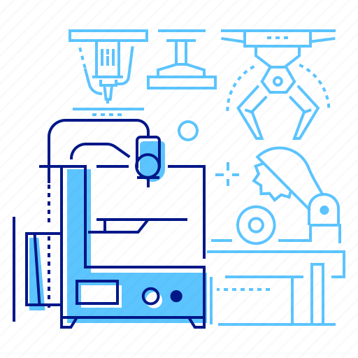 Factory, industrial, equipment, machines icon - Download on Iconfinder