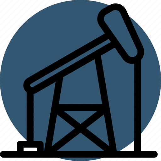 Eco, ecological, ecology, environment, green, nature, pumpjack icon - Download on Iconfinder