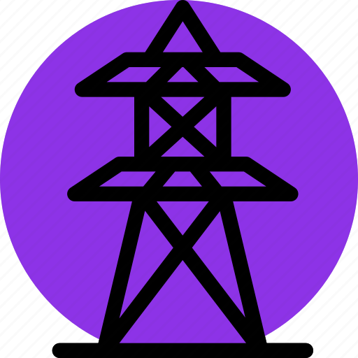 Eco, ecological, ecology, environment, green, nature, electric tower icon - Download on Iconfinder