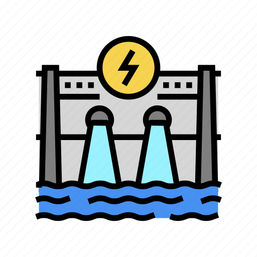 Hydroelectricity, energy, construction, ecology, protective, technology icon - Download on Iconfinder