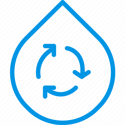 Ecology, enviorment, nature, recycle, water icon - Download on Iconfinder