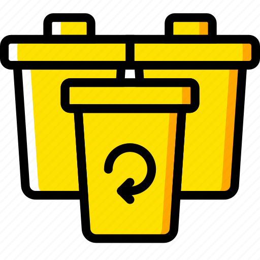 Bins, ecology, enviorment, nature, recycling icon - Download on Iconfinder
