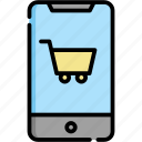 smartphone, ecommerce, app, shop, web, store