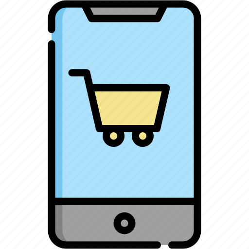 Smartphone, ecommerce, app, shop, web, store icon - Download on Iconfinder