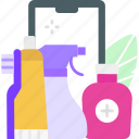 hygiene, mobile app, products