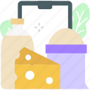 food, groceries, mobile app, online, shopping