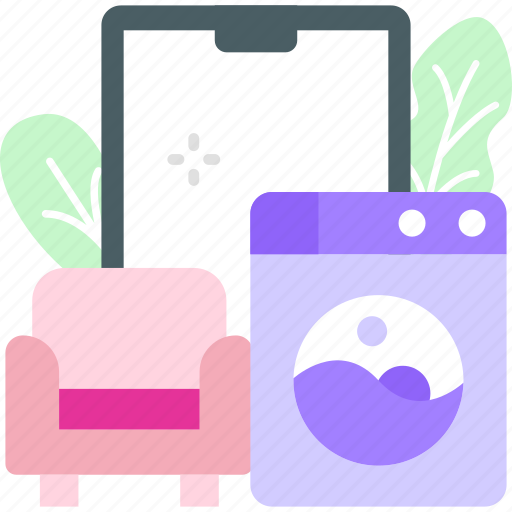 Home, household, sofa, store, washing machine icon - Download on Iconfinder