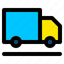 shipping, truck, transport, delivery