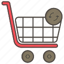 basket, resend, shopping, shop, ecommerce, cart