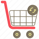 basket, resend, shopping, shop, ecommerce, cart, buy