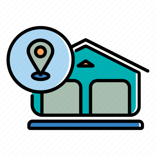 Location, map, marker, navigation, pin, shop, store icon - Download on Iconfinder