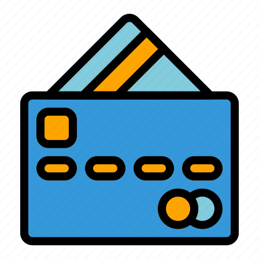 Commerce, credit, card, credit card, ecommerce, payment, debit-card icon - Download on Iconfinder