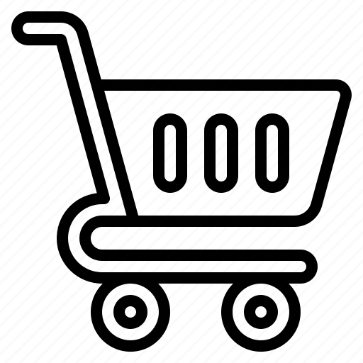 Shopping cart, shopping, cart, trolley, shop, commerce, ecommerce icon - Download on Iconfinder