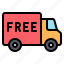 free delivery, free shipping, truck, cargo, delivery, shipping, transportation 