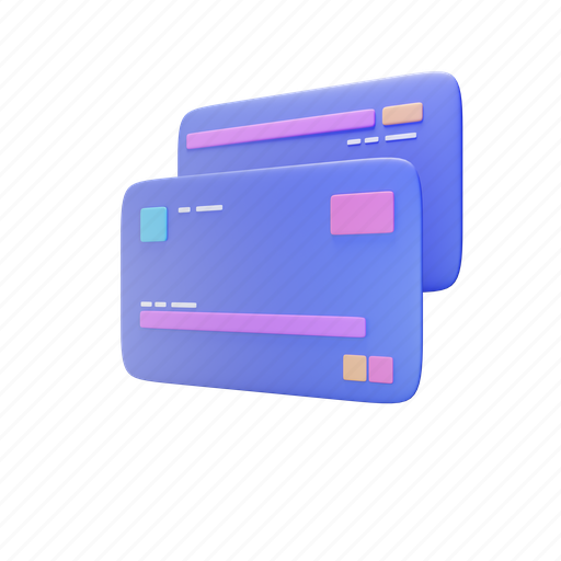 Atm card, debitcard, creditcard, payment 3D illustration - Download on Iconfinder