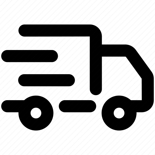 Delivery, fast, shipping, express, logistics, transport, truck icon - Download on Iconfinder
