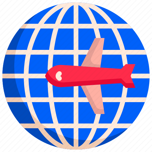 Global, delivery, logistics, export, distribution, supply chain, plane icon - Download on Iconfinder
