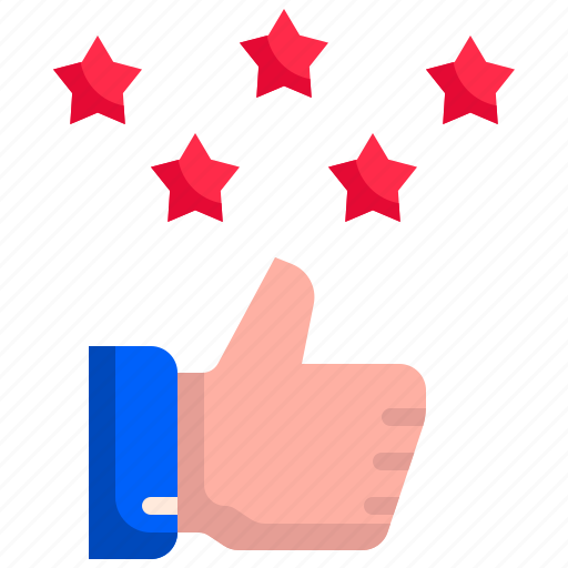 Rating, review, like, thumb up, good, feedback, rating stars icon - Download on Iconfinder