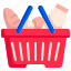 shopping basket, supermarket, foods, shopping center, shopping store, ecommerce, groceries 