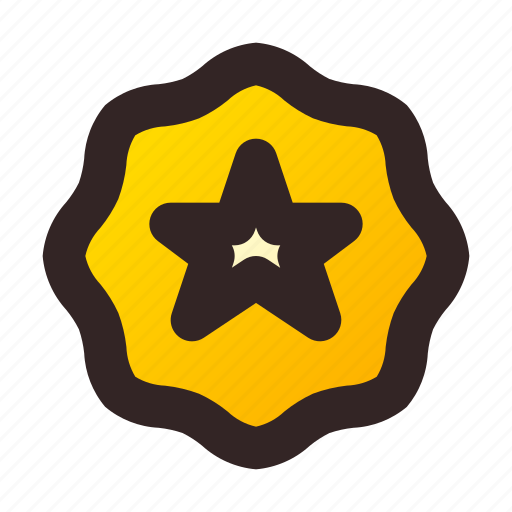 Star, badge, favorite, award, medal icon - Download on Iconfinder