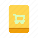 ecommerce, buy online, online, scree, smartphone, cart, shop