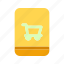 ecommerce, buy online, online, scree, smartphone, cart, shop 