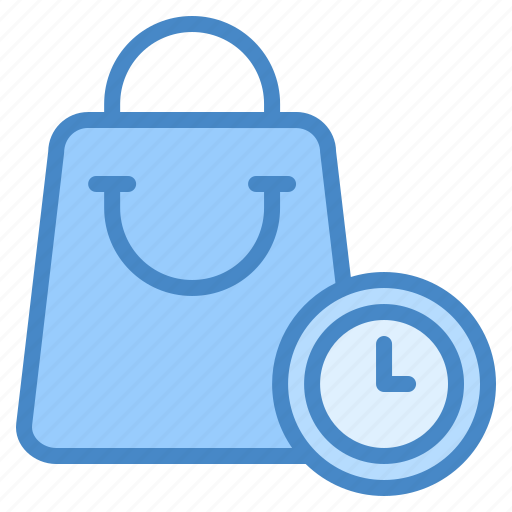 Shopping, shopping time, clock, time, timer, schedule, deadline icon - Download on Iconfinder