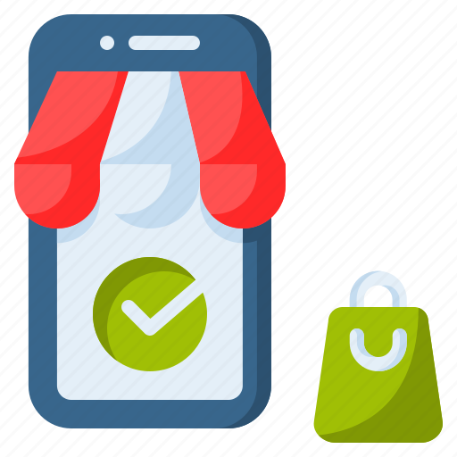Shoping, online, shoping online, smartphone, mobile, internet, technology icon - Download on Iconfinder