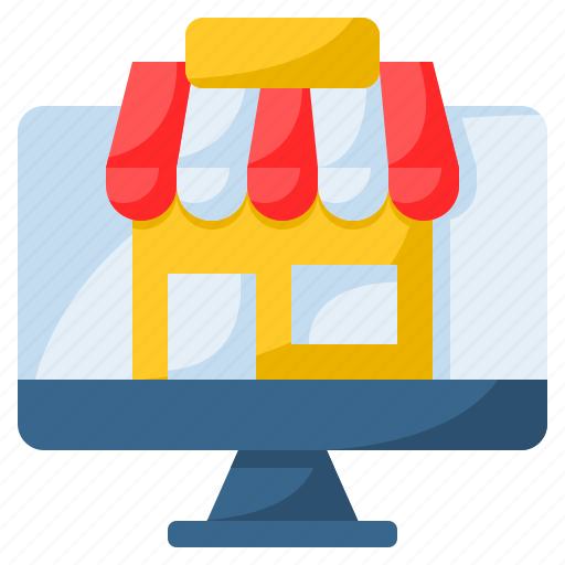 Online, store, online store, online-shop, shop, ecommerce, online-shopping icon - Download on Iconfinder