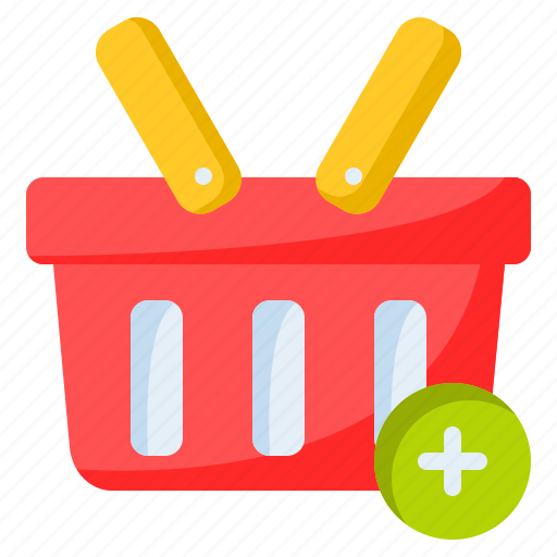 Add to basket, shopping-basket, basket, shopping, add-product, add-to-cart, online icon - Download on Iconfinder