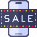 commerce, and, shopping, offer, label, mobile, phone, sale, smartphone, discount, tag