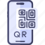 qr, code, scan, smartphone, coding, logistic, shipping, and, delivery, label 
